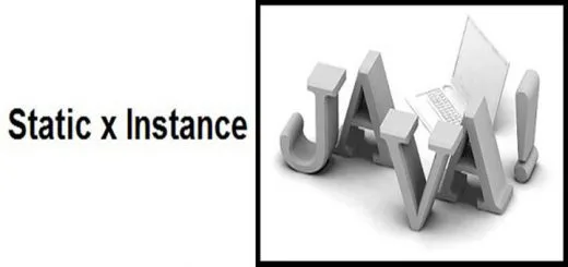 Tutorial Java Static vs Instancia