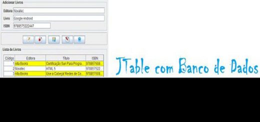 Video Aula Java Swing com JTable