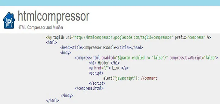 Tutorial Java com HTML Compressor
