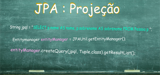 projeção com jpa