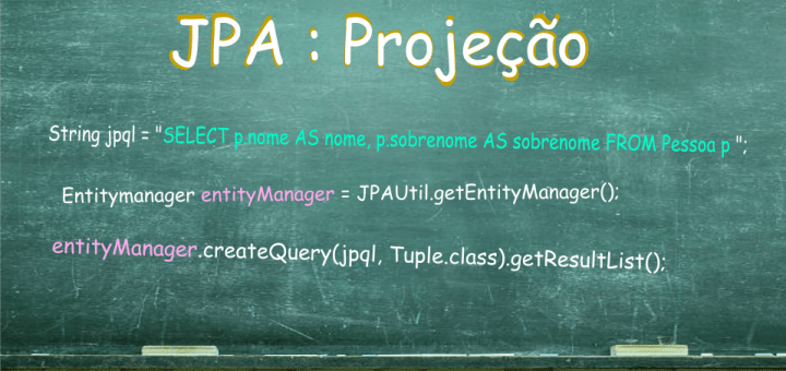 projeção com jpa