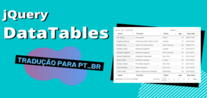 banner jquery datatables